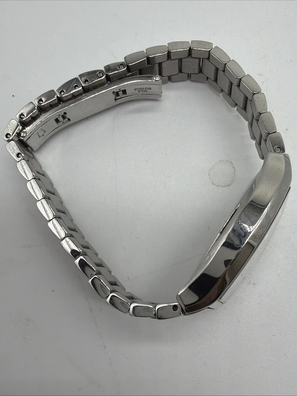 Bulova Women's Diamond Accents Silver Quartz Stainless Steel Watch 26MM 96P232